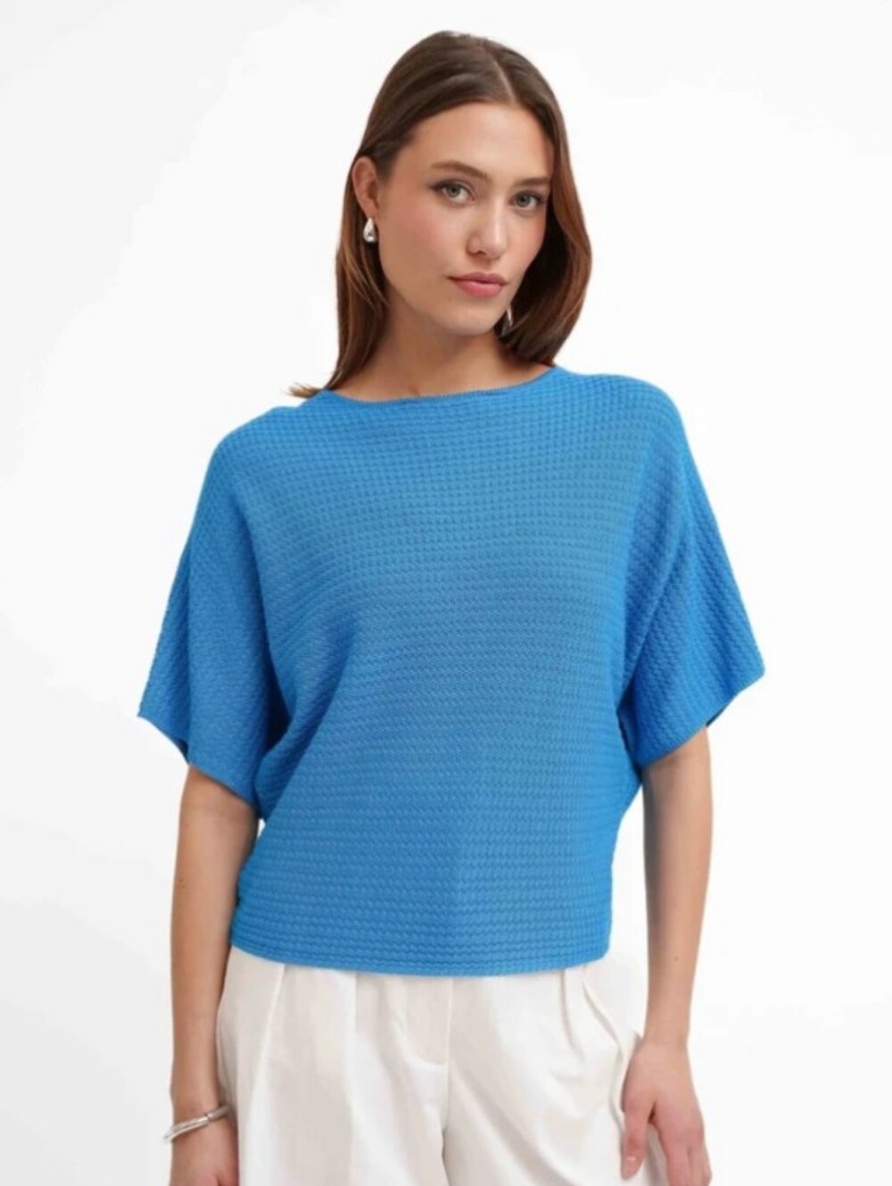 Cyrus The Textured Dolman Tee